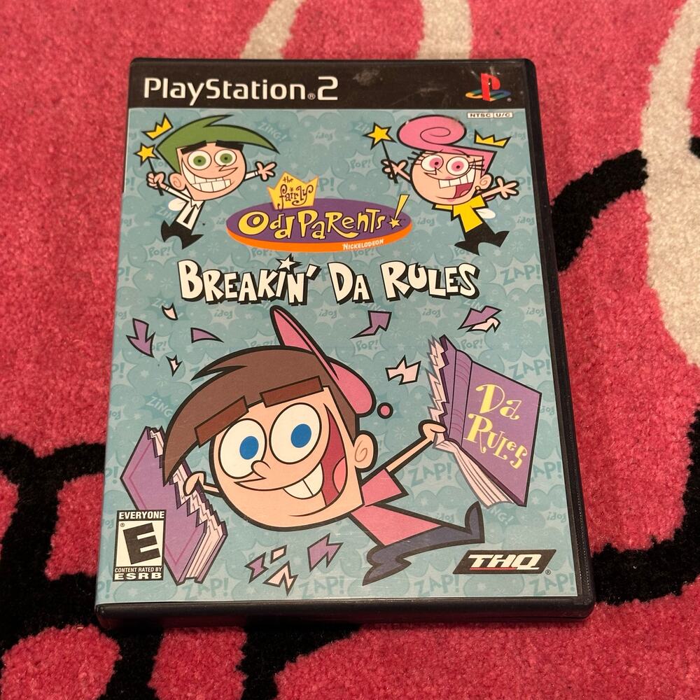 The Fairly OddParents: Breakin' Da Rules (Sony PlayStation 2, PS2)